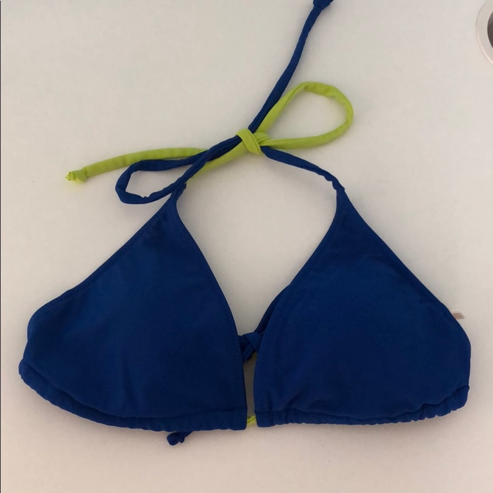 Aerie triangle bikini top